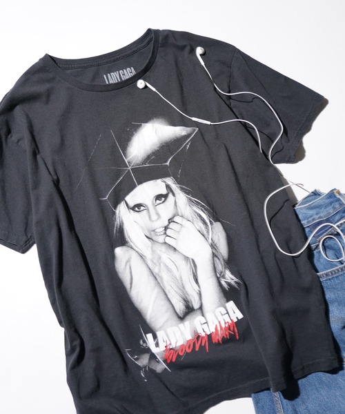 THRIFTY LOOK / スリフティールック THRIFTY 'LADY GAGA' TEE