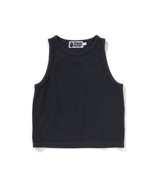 A BATHING APE タンクトップ メッシュ ブラック 日本製 A BATHING APE