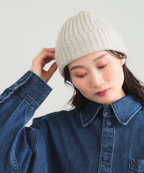WOMEN〉KIJIMA TAKAYUKI / カシミヤ ビーニー（ニットキャップ
