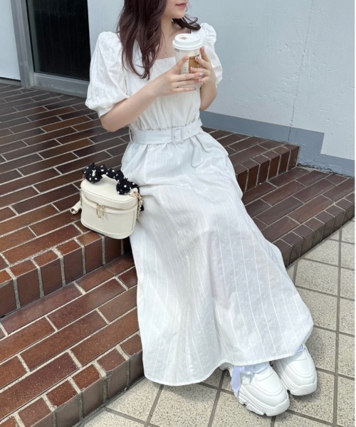 セール】夏のダブルフロントワンピース 1031090590（ワンピース