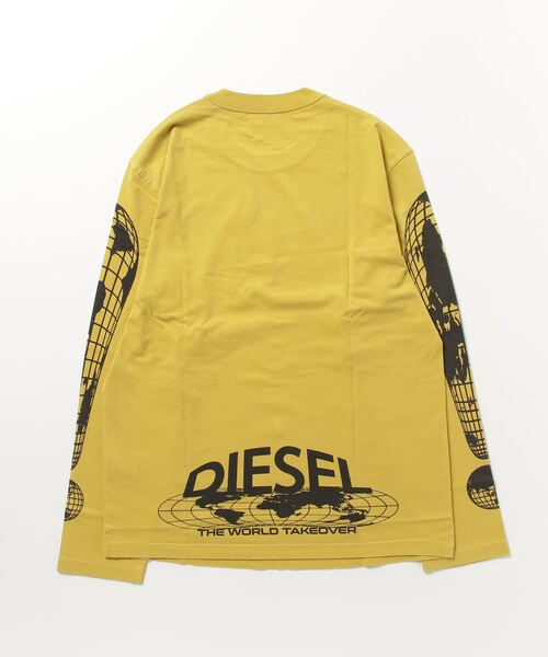 DIESEL（ディーゼル）の「メンズ Tシャツ 長袖 プリント（Tシャツ
