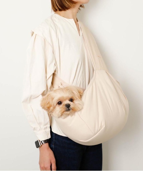 moncheri（モンシェリ）の「2wayハンモック型メッシュ付きスリング