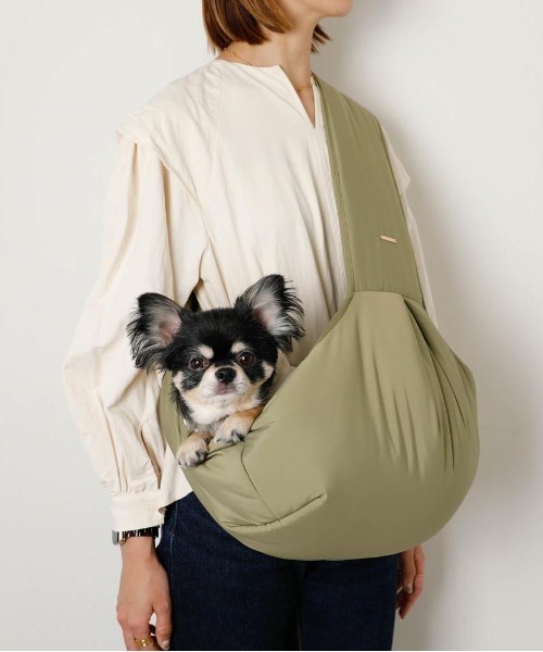 2wayハンモック型メッシュ付きスリングバッグ【スリング＆ベッド2way