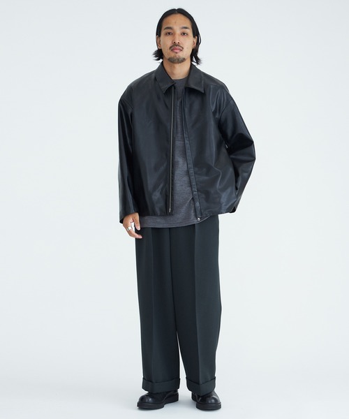 STUDIOUS（ステュディオス）の「【MB別注】WATER REPELLENT LEATHER