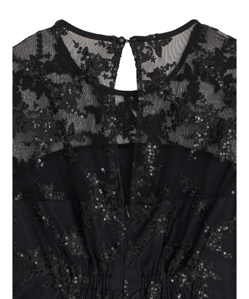 セール】SPANGLE LACE ROMPERS（サロペット/オーバーオール）｜Ameri