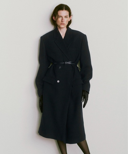 セール】Wool 100% Chester Coat（ステンカラーコート）｜TODAYFUL