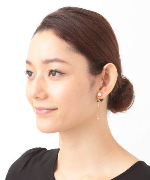 agete（アガット）の「【2015 WINTER限定】K10ピアスセット