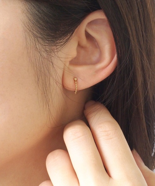 sowi レースフープイヤリング