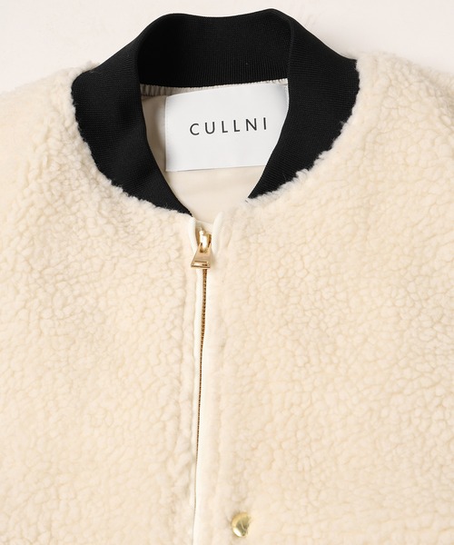 CULLNI（クルニ）の「23-AW-029 Wool Boa Front Zip Blouson（ブルゾン