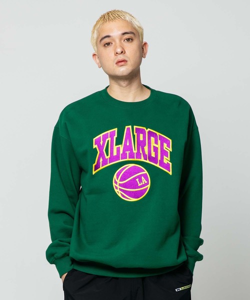 XLARGE（エクストララージ）の「COLLEGE LOGO CREWNECK SWEAT