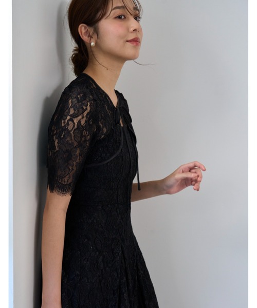 SNIDEL（スナイデル）の「レースボレロドレス（ワンピース）」 - WEAR