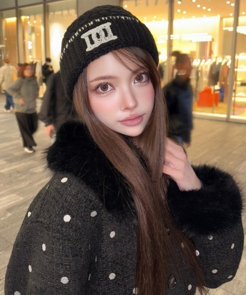 DDロゴバスケットニットビーニー（ニットキャップ/ビーニー）｜Darich