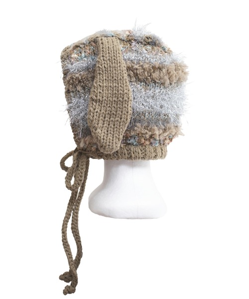 rurumu:（ルルムウ）の「rurumu:/ルルムウ/rurumu: usa-mimi knit cap