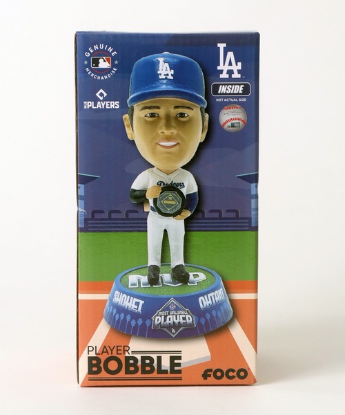 球場配布 グラスノー ボブルヘッド ロサンゼルスドジャース 大谷翔平