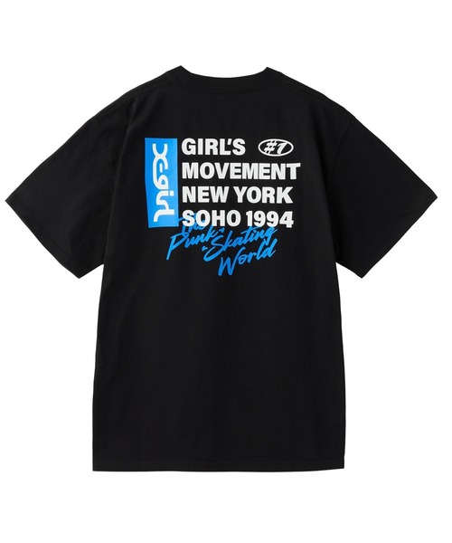 セール】BOX LOGO AND TEXT S/S TEE（Tシャツ/カットソー）｜X-girl