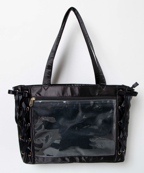 WEGO/【Sサイズ】レースアップ痛バッグ（トートバッグ）｜WEGO