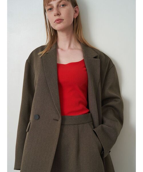 ELENDEEK（エレンディーク）の「ヘリンボーンオーバージャケット