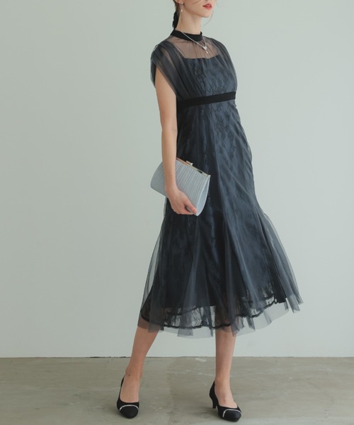 レイヤードラメチュールドレス（ドレス）｜Dorry Doll（ドリードール