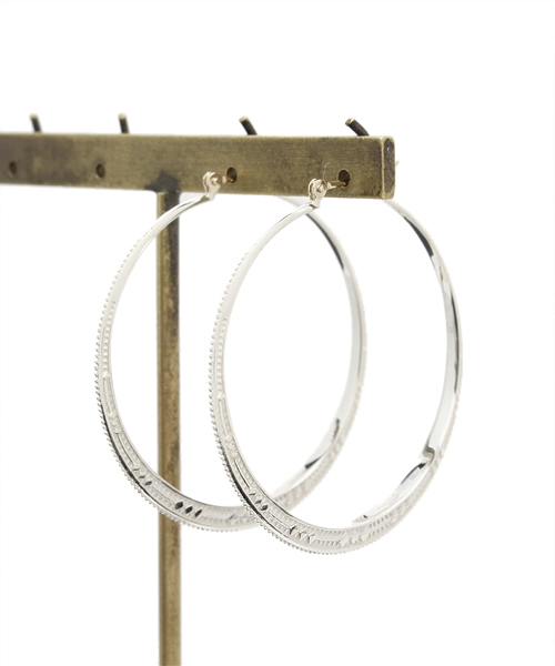 agete（アガット）の「SVフープピアス（ピアス（両耳用））」 - WEAR