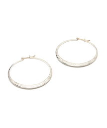 agete（アガット）の「SVフープピアス（ピアス（両耳用））」 - WEAR