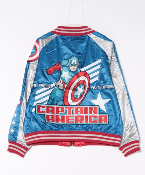 MARVEL 】 エンブロイダリー スカジャン L（スカジャン）｜MARVEL