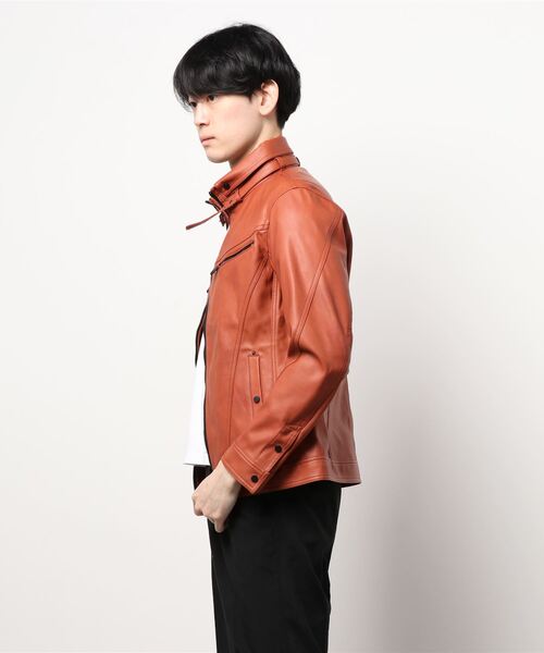 HIDEAWAYS NICOLE（ハイダウェイニコル）の「フェイクレザーブルゾン