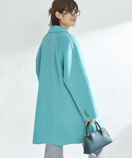 plage ハミルトンダブルミディコート 36 プラージュ ハミルトンダブル