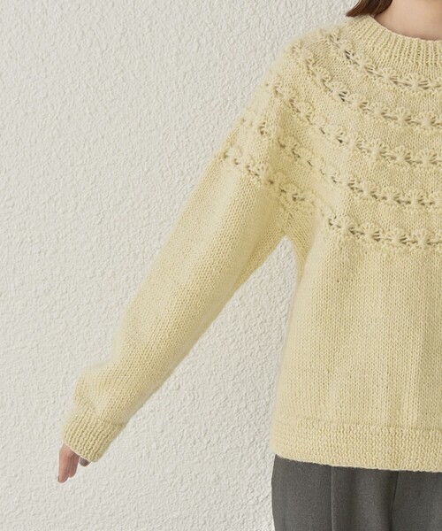 SHIPS any（シップス エニィ）の「【SHIPS any別注】NEPAL HAND KNIT