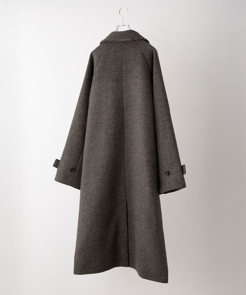 セール】【CLEL】Wool Blend Tech Melton Soutien Collar Coat