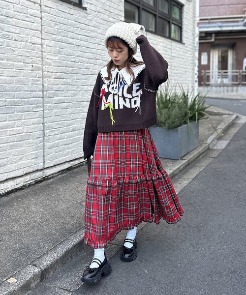 Soor ploom Dahlia smock eucalyptus つけ襟 Soor ploom Dahlia smock