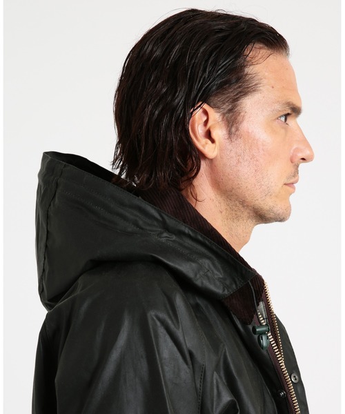 ワックス デタッチャブル フード 6オンス（キャップ）｜Barbour
