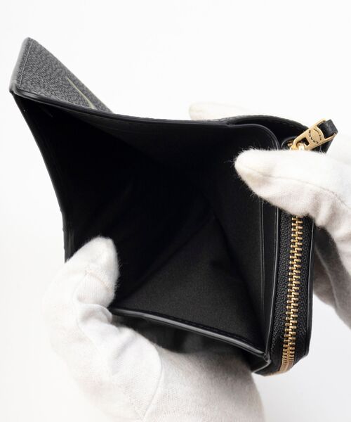 美品】COACH レキシー 二つ折り財布 ブラック 日本限定 cz120 レザ