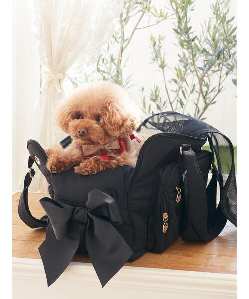 Maison de FLEUR（メゾンドフルール）の「サイドリボンキャリーバッグ