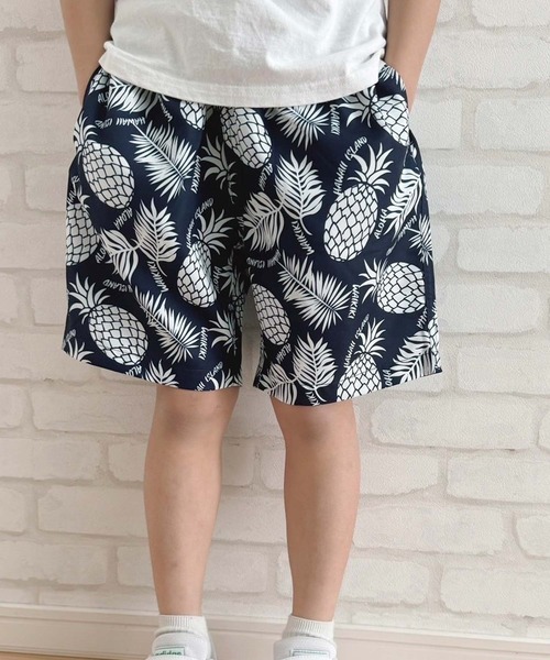 セール】接触冷感 総柄アロハショートパンツ（その他パンツ）｜ZI-ON