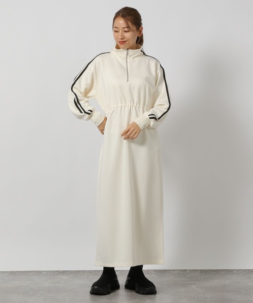 セール】ハーフジップトラックワンピース / 149502（ワンピース