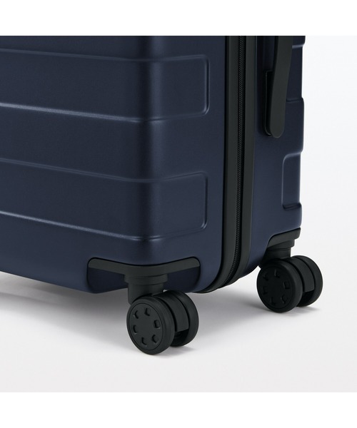 MUJI バーを自由に調節できる ハードキャリーケース（20L）ブラック