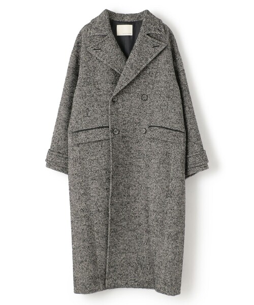 ロング チェスターコート（uncrave WHITE）（チェスターコート