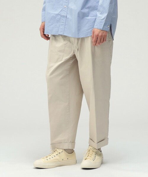 ビームスの百名品】2プリーツ チノ パンツ（チノパンツ）｜BEAMS PLUS