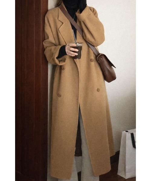 ダブルブレストロングコート（チェスターコート）｜CHUL（チュル）の