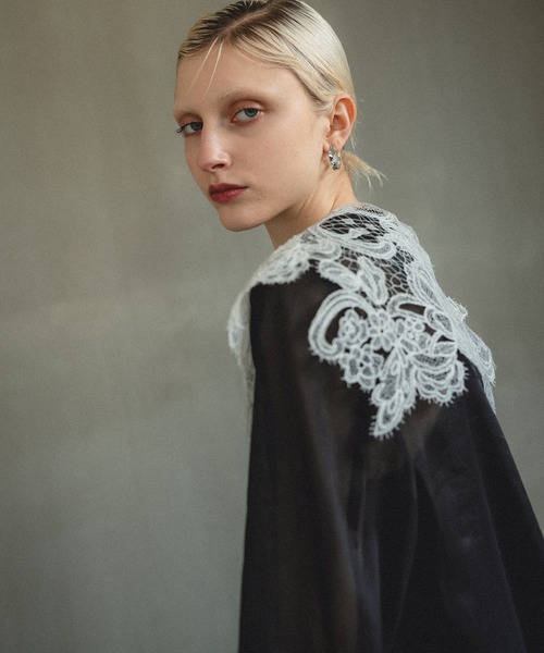 Big collar A-line dress