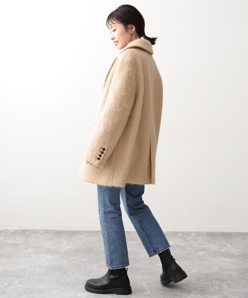 SLOBE IENA（スローブイエナ）の「シャギージャケットコート（その他