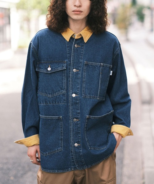 堂本剛着デニム ワイドパンツ