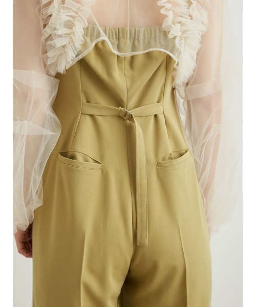 LILY BROWN（リリーブラウン）の「チュールボレロセットコンビネゾン