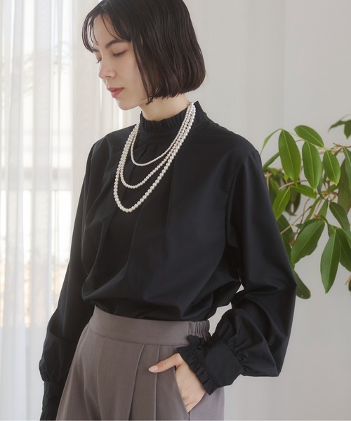 オケージョン対応 / セレモニー対応】2WAYフリルスタンドカラー