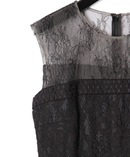 レースプリーツフレアワンピース（ドレス）｜Diagram（ダイアグラム