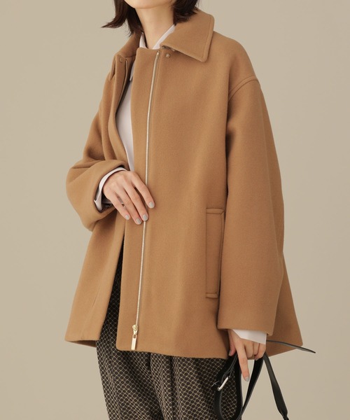 NANO universe（ナノユニバース）の「LB.03/ZIPミドルコート（ステン