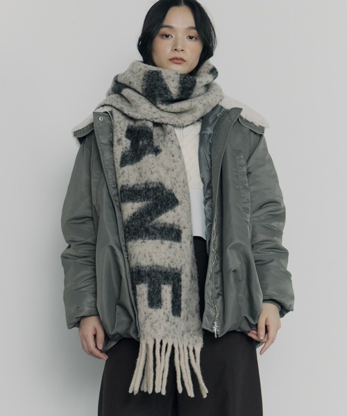 セール】【CLANE/クラネ】CLANE LOGO MUFFLER/ロゴマフラー（マフラー