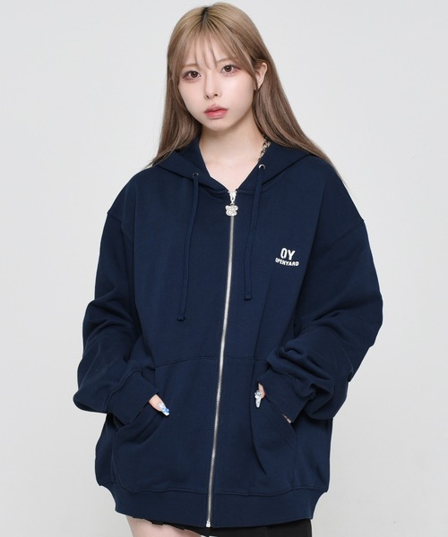 OY/オーワイ』 ODOLLY HOODIE ZIP UP/オードリー フーディー ジップ