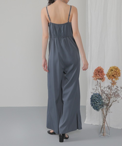 ジャケット セットアップ パンツドレス 2点セット パーティードレス