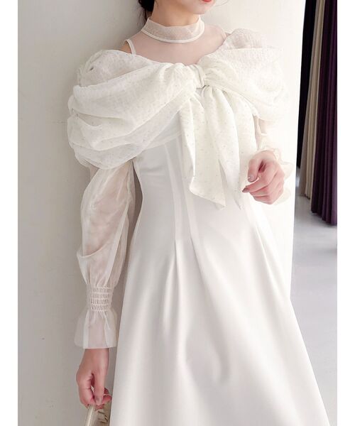 セール】ビッグリボンドレス（ドレス）｜dazzlin（ダズリン）の